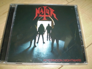 ○新品！Natur /Afternoon Nightmare*US産ヘヴィメタル正統派メタルHeavy Metal　Satan系Omen系Metalucifer系