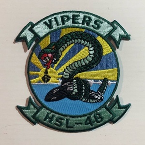 米海軍 HSL-48 "VIPERS" スコードロンパッチ