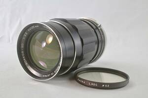 ★並品★ミノルタ MINOLTA MC TELE ROKKOR-QD 135mm F3.5！KENKO L40C φ52付属！マニュアルレンズ！#0150#09543#08230#0220