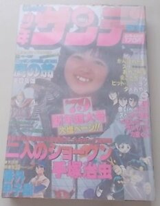 週刊　少年サンデー　昭和54年2月4日5/6号　二人のショーグン　ニッポン博物誌　ズウ他