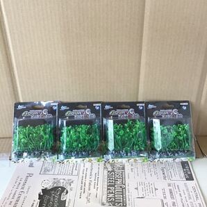 4個セット ニッソー アクアティックプランツ 前景S-4 ①236 いつまでも枯れずに美しさを保つ人工水草 4975637514236