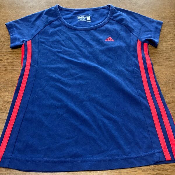 adidas ブルーTシャツ 140cm