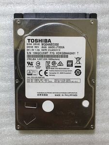 Toshiba Toshiba MQ04ABD200 2TB ★ Сделано в 2019 году ★ JT000A ★ Диссеминированный продукт