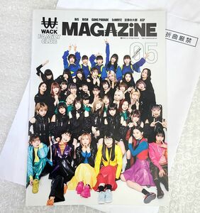 WACK FAMiLY CLUB fan club bulletin MAGAZiNE VOL.05 / BiS BiSH GANG PARADEgyampareExWHYZ legume .. large group WAgg ASP