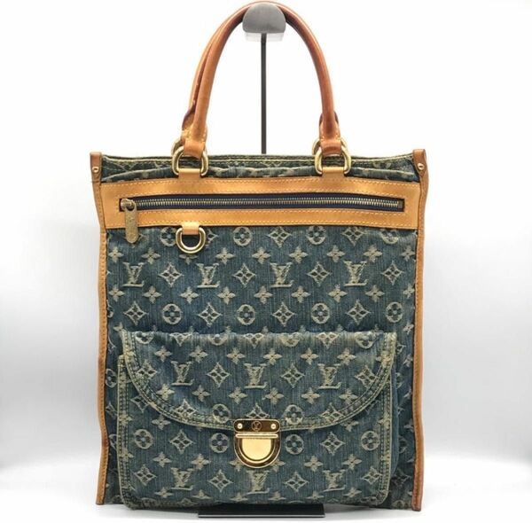 VUITTON／モノグラム･デニム／中古品 トートバッグ