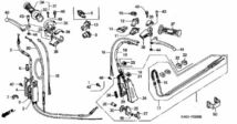 TA02　F-3　ハンドルレバー、ブレーキ