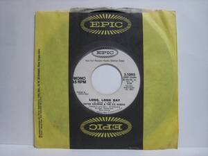 【7”】 WAYNE COCHRAN & THE C.C. RIDERS / ●白プロモ MONO/STEREO● LONG, LONG DAY US盤 ウェイン・コクラン＆ザ・C.C.ライダーズ