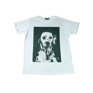 ダルメシアン ペット 動物 アニマル 可愛い 犬 おしゃれ ストリート系 デザインTシャツ おもしろTシャツ メンズ 半袖★M132L