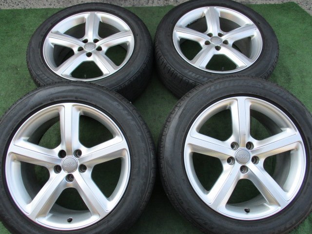 人気ショップ アウディAUDI純正ホイール4本セット235/55 R19タイヤ付き