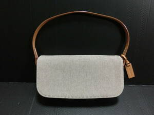 JUNKO SHIMADA< shoulder bag > beige group Junko Shimada / island rice field sequence .