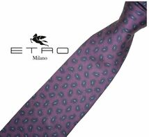 ETRO ネクタイ ペイズリー柄 パターン エトロ USED 中古 t81_画像1