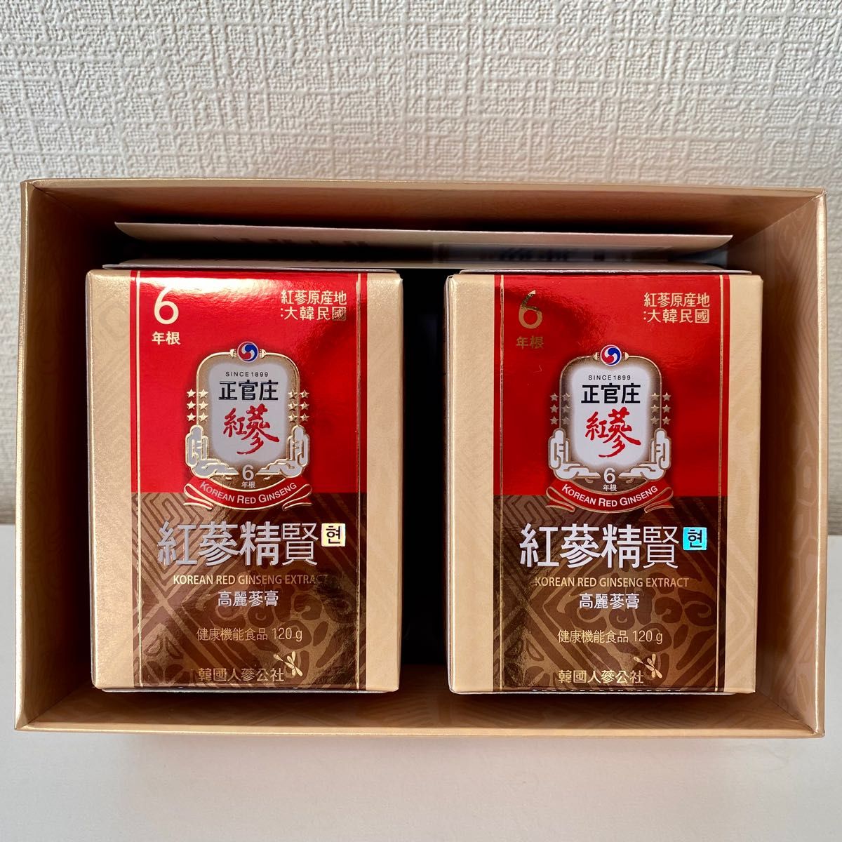 日本初の一和高麗人参濃縮茶 300g×3