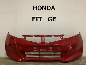 【2-14】HONDA　FIT　フィット　GE6/GE7/GE8/GE9　後期　純正　フロントバンパー　71101-TF0X-ZX00