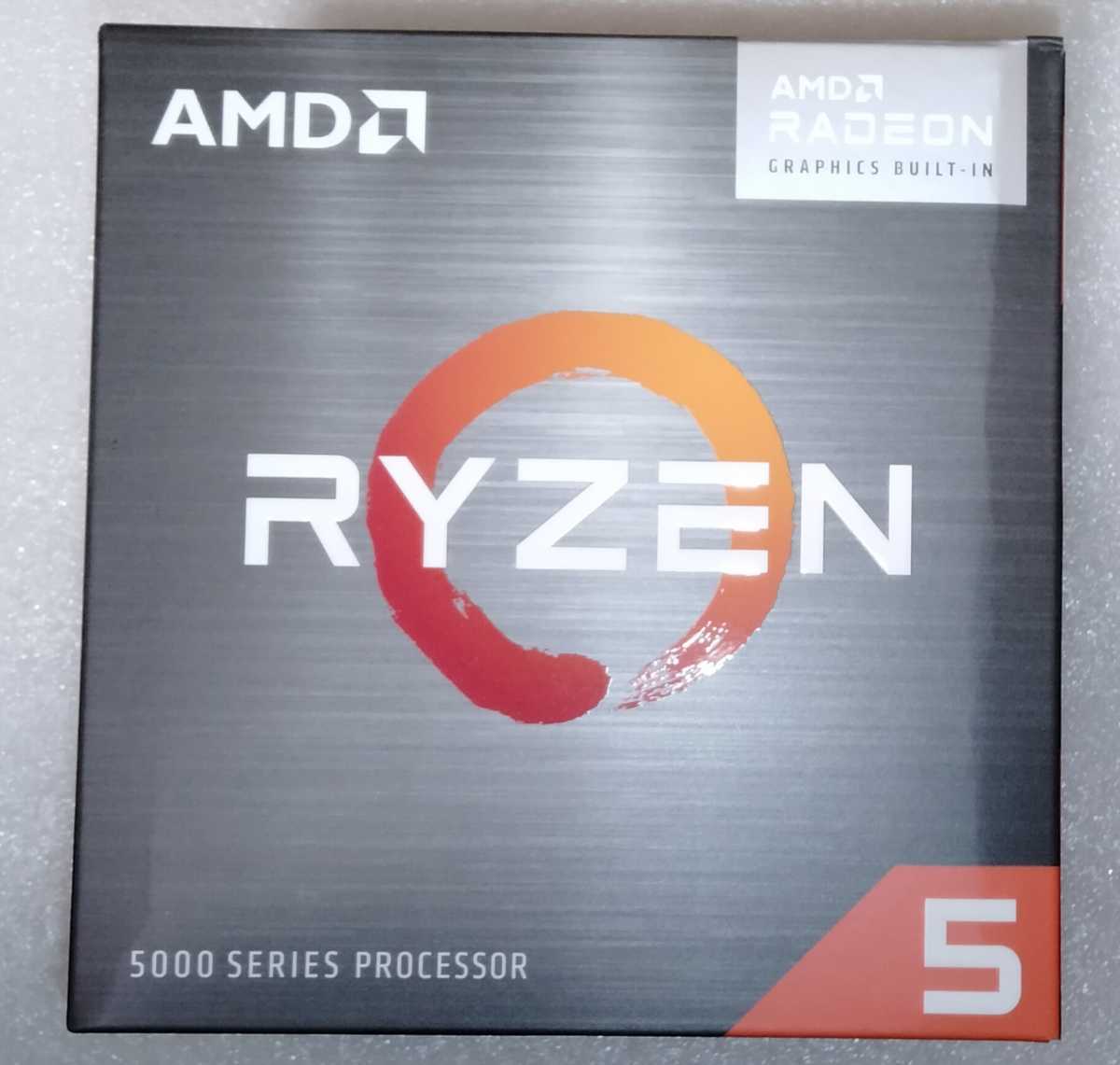 AMD Ryzen 5 5600G BOX リテール日本国内正規保証品（新品未開封