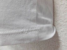 assk482☆　■■HANNAM■■　半袖プリントTシャツ　トップス　クルーネックTシャツ　白　Sサイズ　綿100％　アメリカ製_画像4