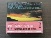 天2//3CD-BOX//無傷!!★マーラー：交響曲第5,6番「悲劇的」／ロリン・マゼール（Lorin Maazel）,ウィーンフィル_画像1