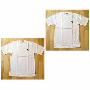 ヴィンテージ未使用「Men's Wear」半袖Tシャツ 2着セット White SIZE:L 日本製 アメカジ 70's-80's