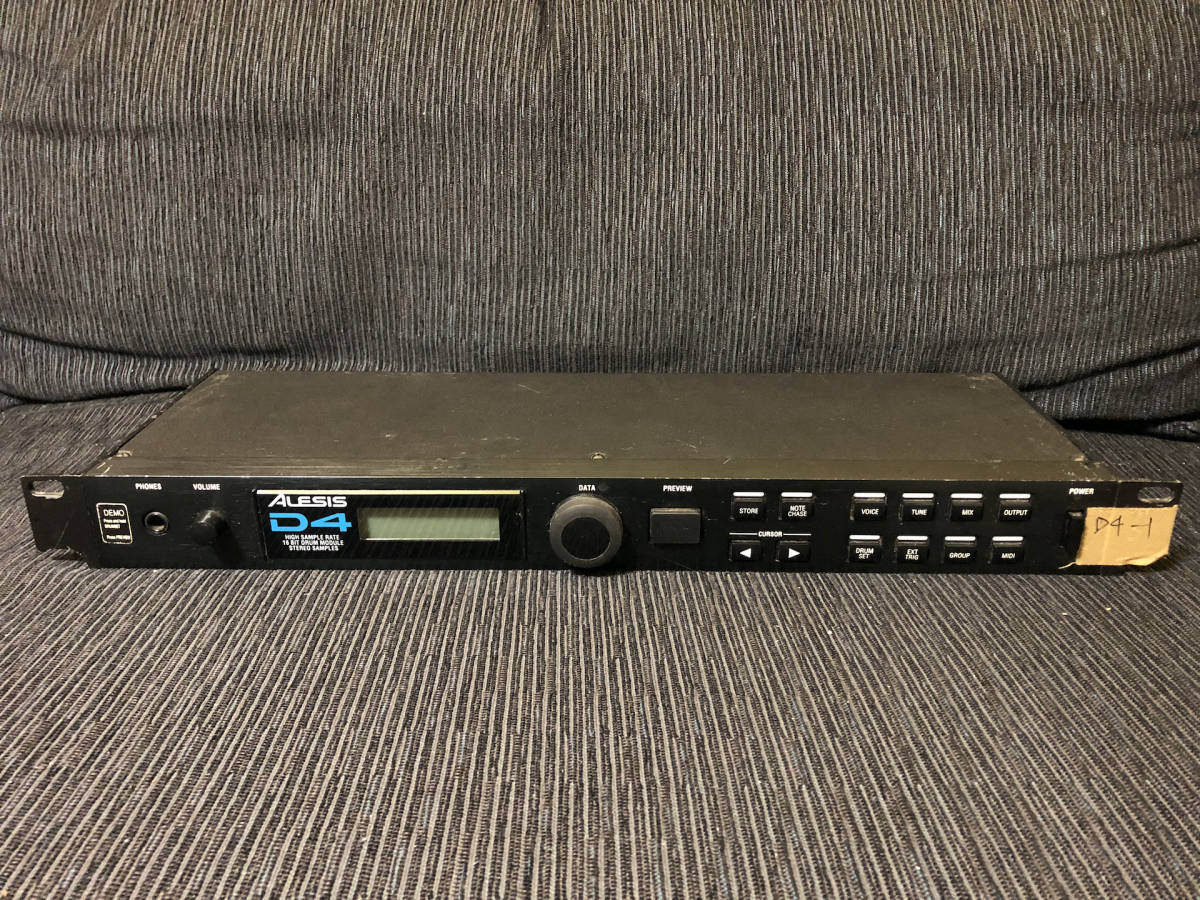 人気沸騰ブラドン ALESIS D4 ドラムサウンドモジュール レコーディング