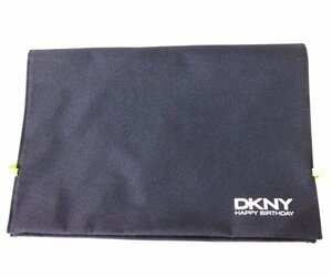 ダナキャラン ニューヨーク DKNY　クラッチバッグ 二つ折りバッグ マチなし セカンドバッグ /ブラック　 ※RY3303037