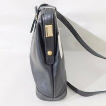 ペレボルサPELLE BORSA　ショルダーバッグ 斜め掛けカバン/ブラック　 ※RY3303036_画像2