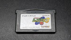 ☆中古美品☆任天堂 GBA ゲームボーイアドバンス カプコン ロックマンエグゼ3