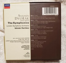Istvan Kertesz Dvorak: The Symphonies / Kertesz, London Symphony Orchestra ドヴォルザーク　イシュトヴァン・ケルテス　028943004626_画像2