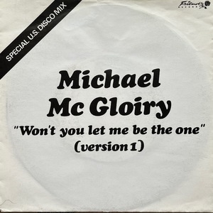 【試聴 7inch】Michael McGloiry / Won't You Let Me Be The One 7インチ 45 muro koco フリーソウル Theo Parrish Danny Krivit