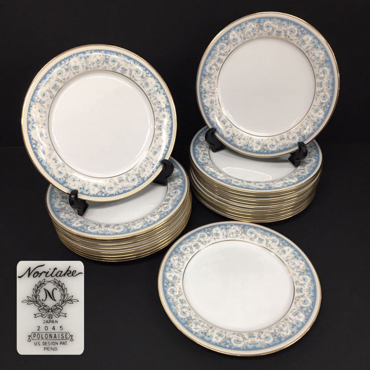 超目玉枠】 POLONAISE ノリタケ Noritake 20枚セット ポロネーズ 食器