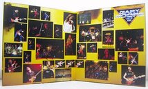 LP,ゲイリームーア GARY MOORE　LIVE IN JAPAN ライナー欠落 ステッカー付き_画像3