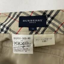 BURBERRY GOLF 細畝コーデュロイパンツ ワークパンツ 三陽商会 ノバチェック ストレート バーバリーゴルフ【レターパックプラス郵送可】F_画像9