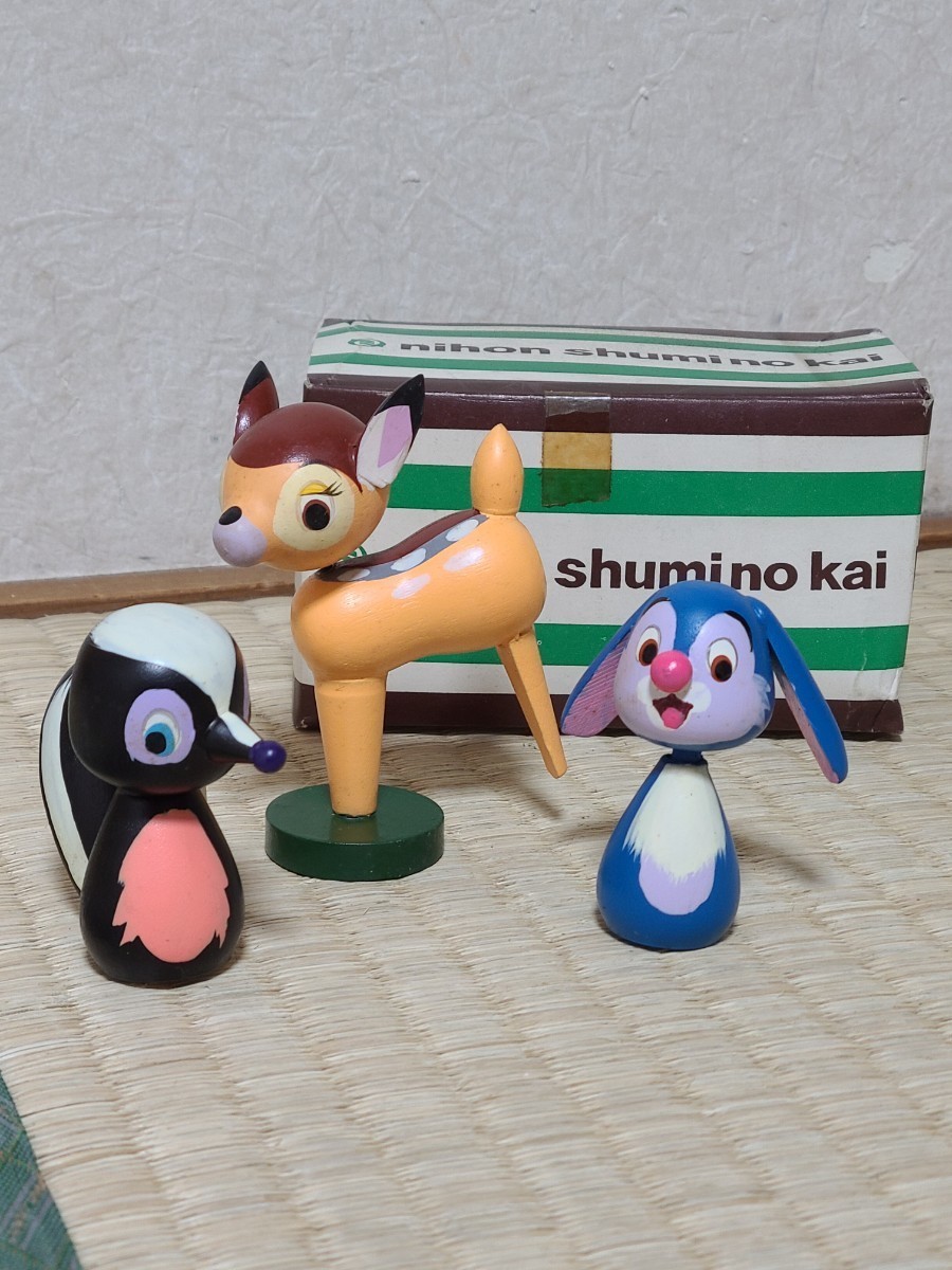お値下げ レア ディズニー木製人形 ヴィンテージ 春の新作