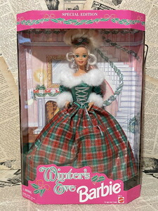 * Barbie /Barbie/ doll / prompt decision Vintage / pink box /1980s/1990s/Barbie/Doll(Winter's Eve/MIB) FB-015