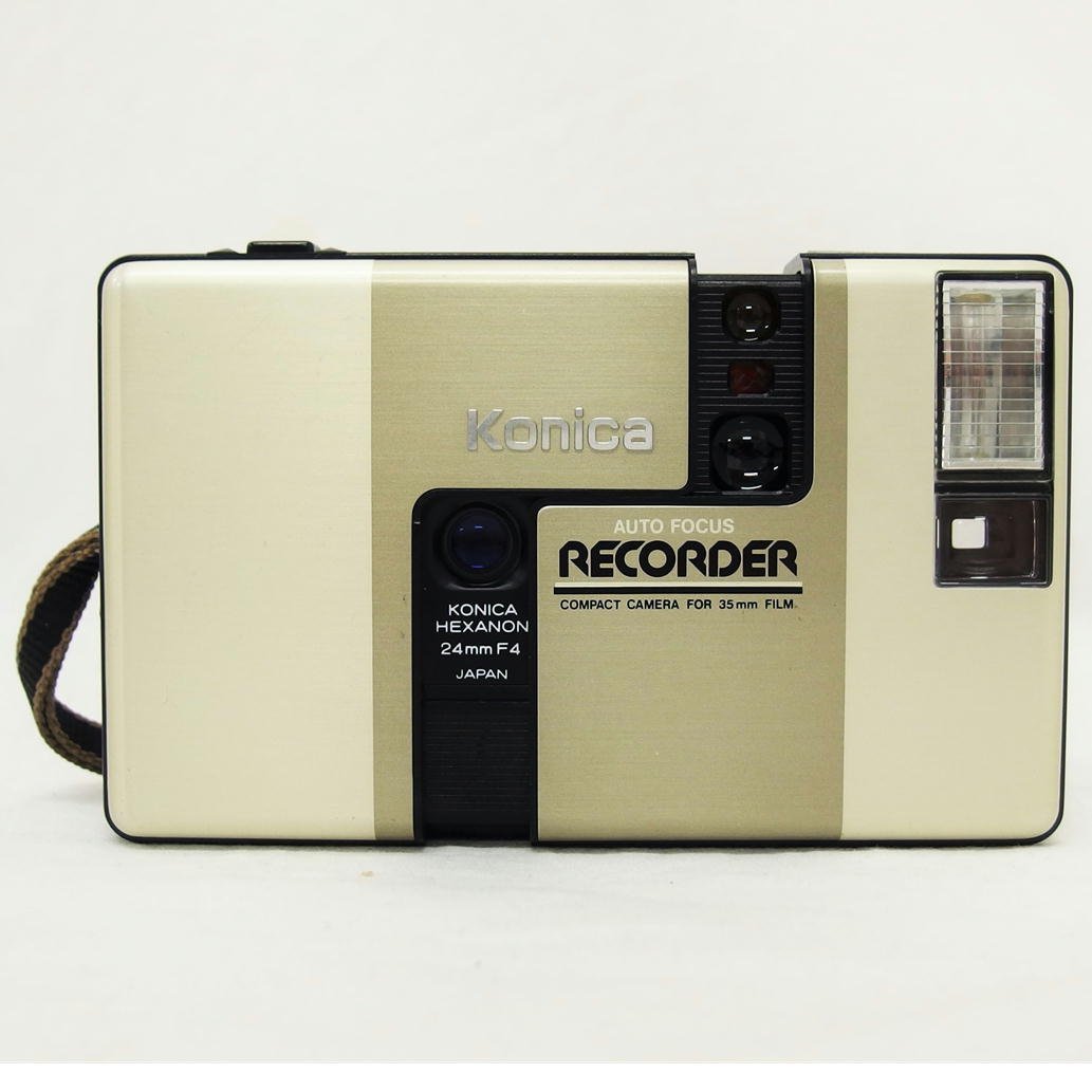 Konica コニカ コンパクト フィルム カメラ recorder レコーダー-