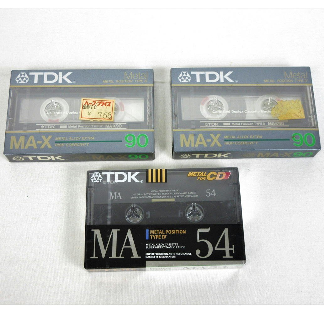未使用】TDK MA-XG 90 2本セット-