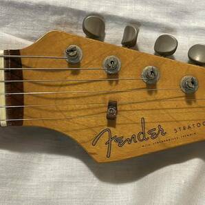 Fender Japan Stratocaster ST62 サンバースト ボディオールラッカー レリック ストラトキャスターの画像4