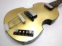 美品 Hofner Gold Label Limited 500/1 Violin Bass berlin Gold Top ヘフナー バイオリンベース_画像3