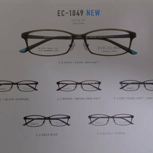 ★定価の６０％オフ★新作　アイクラウド　EYECLOUD　EC1049/54-16-142★質問欄へカラー在庫確認必要★