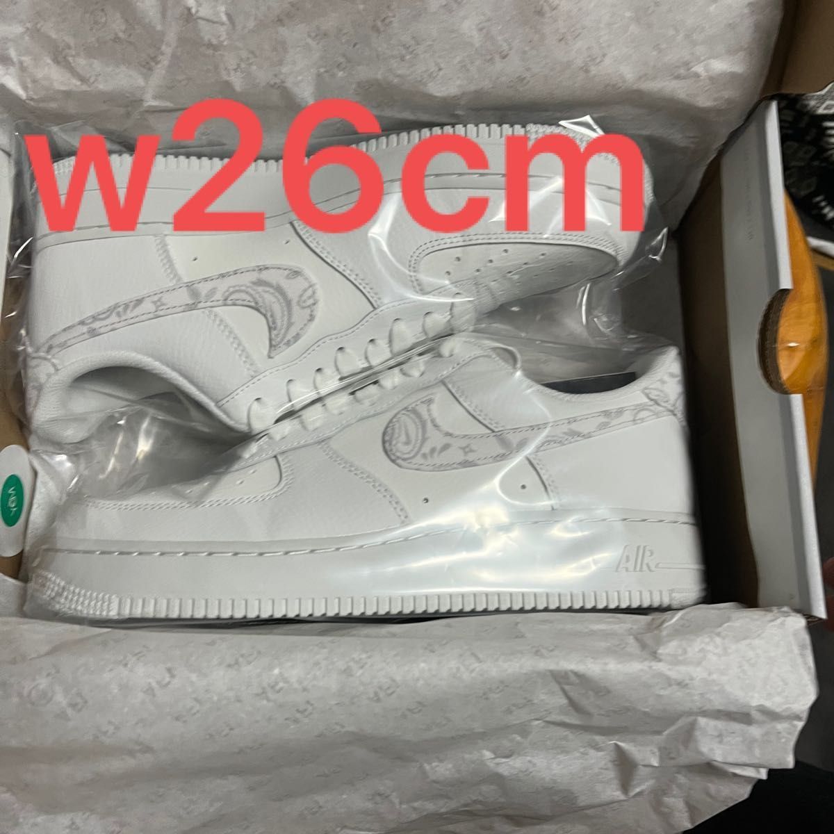 レアラグジュアリーモデルNIKE AIR FORCE1 ジュエリー ホワイト