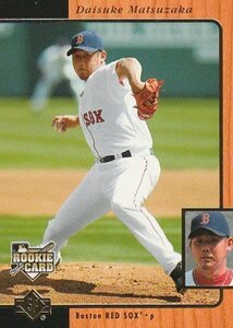 松坂大輔 ルーキーカード 2007 UD SP ROOKIE EDITION RC #265