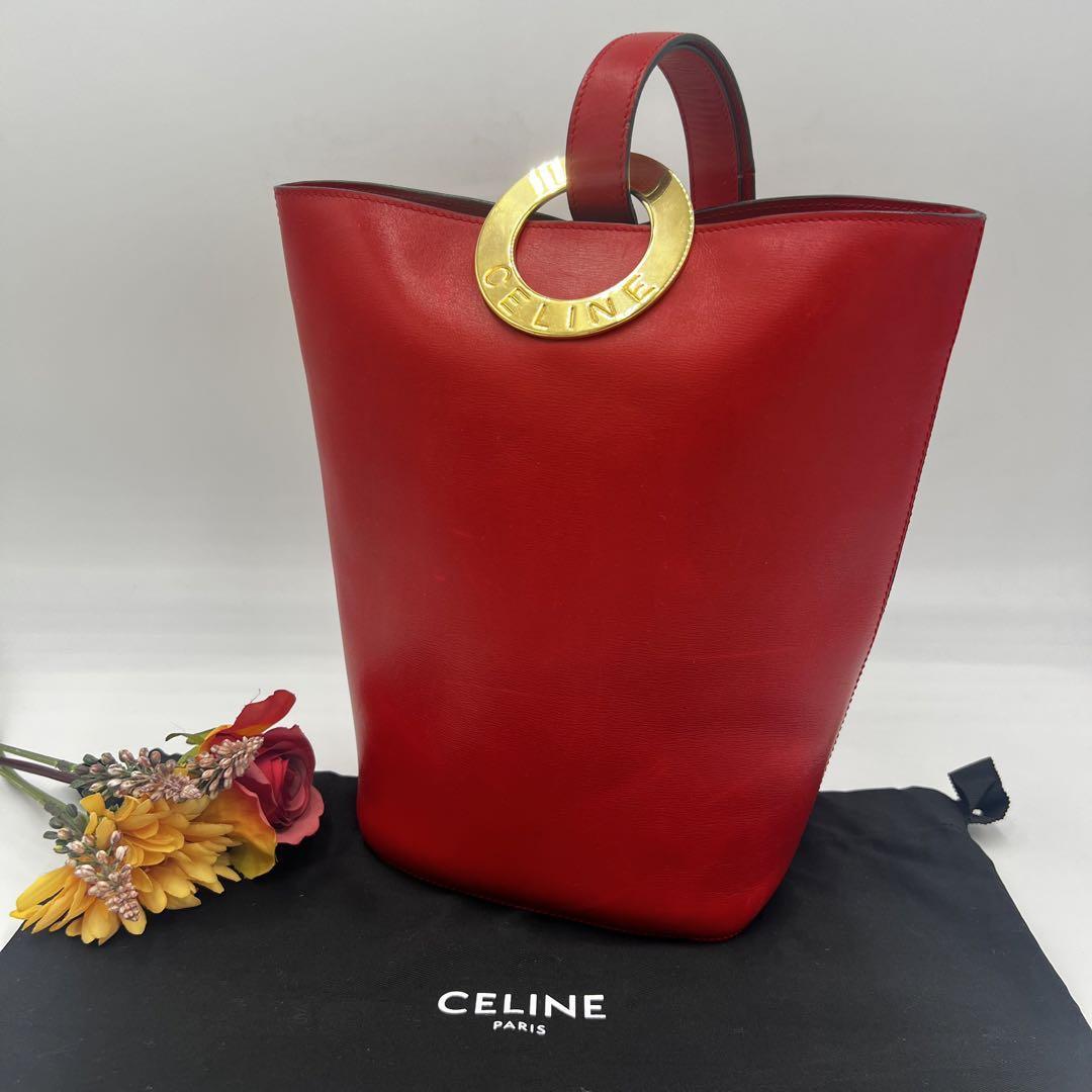 野花 卯月 【美品】OLD SELINE 2way 黒 保存袋付き A4収納可 肩掛け可