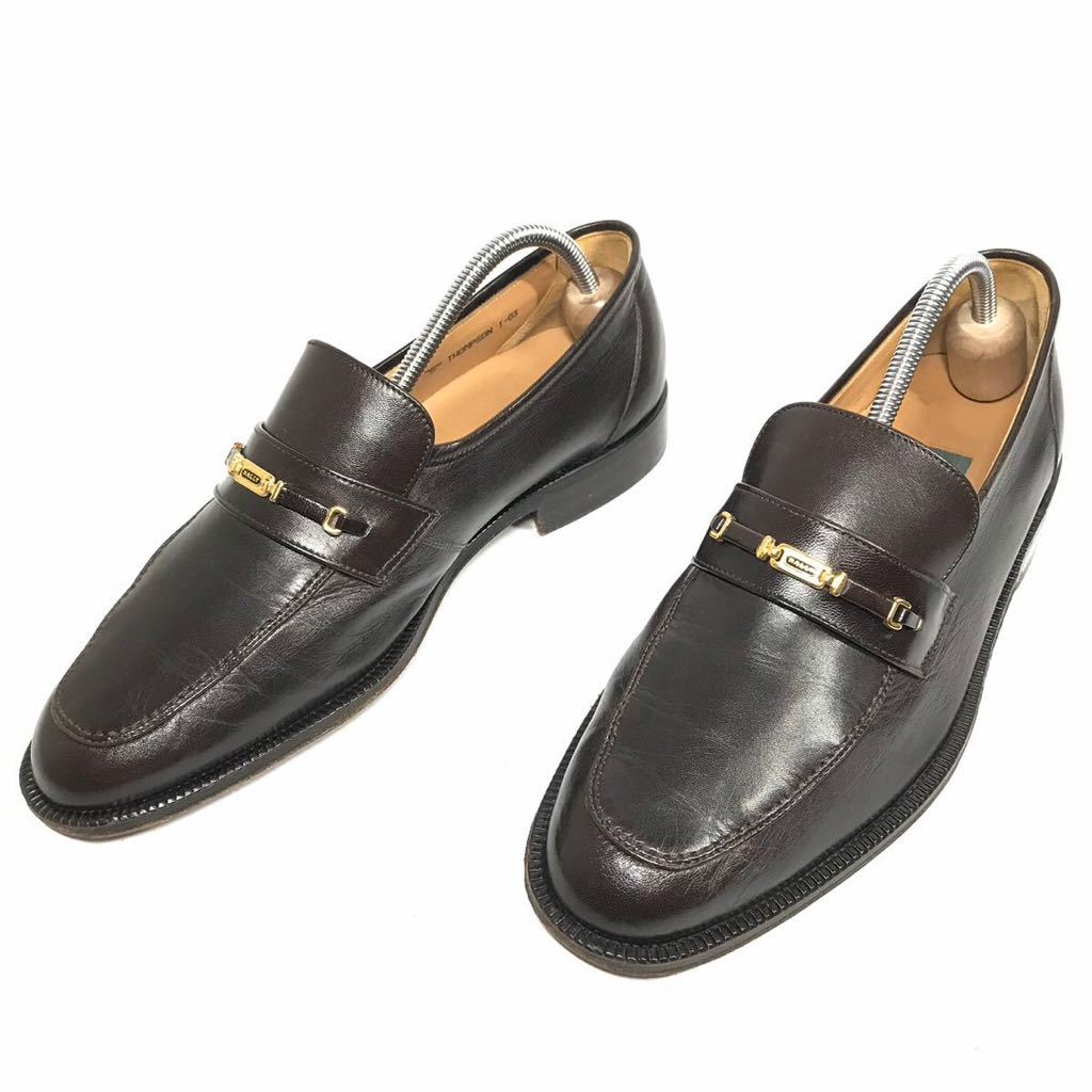 とても 新品同様 バリー BALLY メンズ ローファー loafers Black 4OdAB