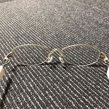【フォーナインズ】本物 999.9 眼鏡 S-710T シルバー色系×白色系 度入り サングラス メガネ めがね メンズ レディース 日本製 送料520円_画像7