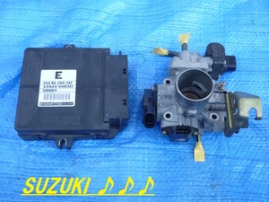 ♪♪♪ 14年 5万キロ台 スズキ アルト HA23S NA 2WD AT オートマ エンジンコンピューター ECU スロットルボディ 33920-86B31 086B3 ♪♪♪