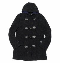 13AW 定価10.2万 美品 Sacai サカイ ボアベストライナー付 ヘリンボーン ウールツイード ダッフルコート 13-00452M メンズ 2 アウター_画像2