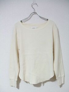 JANE SMITH BACK BOW THERMAL TOPS/サーマルカットソー カットソー アイボリー レディース ジェーン スミス 1-0210M F82002