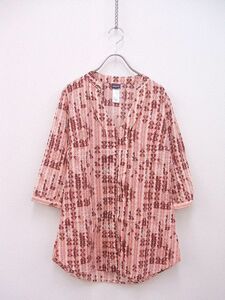 patagonia Sedum Pullover Tunic チュニック ブラウス ピンク ホワイト レディース パタゴニア 2-0726M F88949