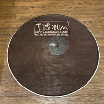 T DRUM バスドラム用消音メッシュヘッド 24インチ -GrunSound-h207-_画像1