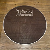 T DRUM バスドラム用消音メッシュヘッド 24インチ -GrunSound-h208-_画像1