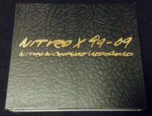 2CD+DVDベスト盤[NITRO MICROPHONE UNDERGROUND/X99-09]DABO.DELI.SUIKEN.S-WORD.MACKA-CHIN.XBS.DJ HAZIME東京弐拾伍時NITRAID雷家族MURO