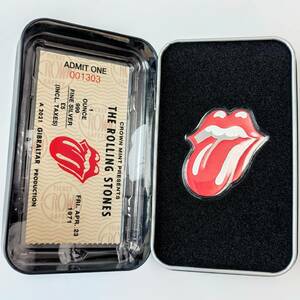 ★真のファンの方へ★2021年ローリングストーンズコイン★50周年銀貨1oz5ポンド★ジブラルタル箱付きTHE ROLLING STONES★44